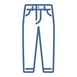 Light Wash Baggy Jeans - Item #3411