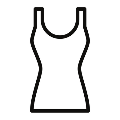 Black and White Tank Top - Item #3510