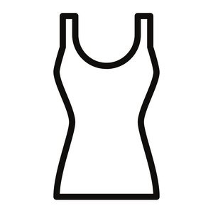Black and White Tank Top - Item #3510